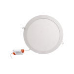 Світильник точковий врізний ЄВРОСВІТЛО 24Вт коло LED-R-300-24 6400К - Зображення 2