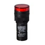 Сигнальна арматура AD16-16DS червона 220V АC
