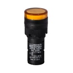Сигнальна арматура AD16-16DS жовта 220V АC