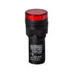Сигнальна арматура AD16-16DS червона 24V АC/DC