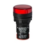 Сигнальна арматура AD22-22DS червона 110V АC