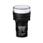 Сигнальна арматура AD22-22DS біла 110V АC