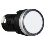 Сигнальна арматура AD22-22DS біла 110V АC - Зображення 3