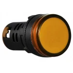 Сигнальна арматура AD22-22DS жовта 110V АC - Зображення 3