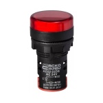 Сигнальна арматура AD22-22DS червона 24V АC/DC