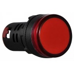 Сигнальна арматура AD22-22DS червона 220V АC - Зображення 2