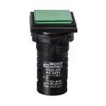 Сигнальна арматура AD22-22F зелена 220V АC