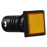 Сигнальна арматура AD22-22F жовта 220V АC - Зображення 2