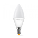 LED лампа VIDEX C37e 7W E14 3000K 220V 20шт/ящ (VL-C37e-07143) - Зображення 2