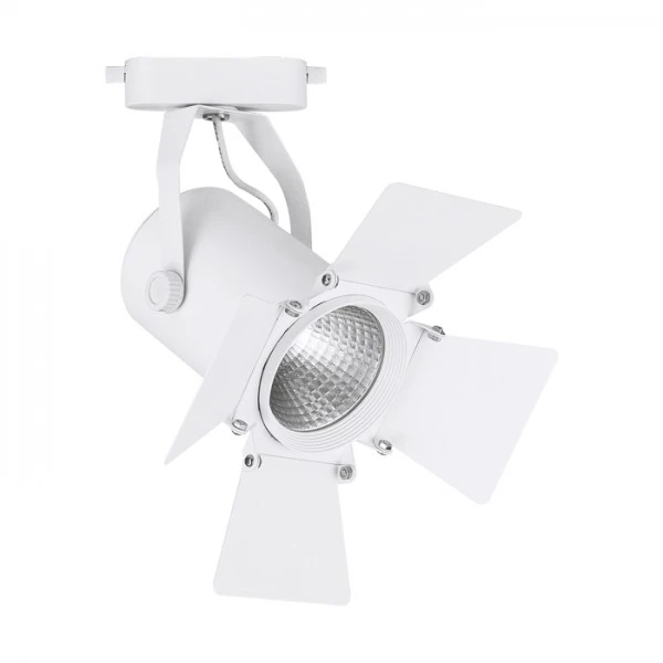 Трековий світильник Feron AL110 COB 30W 2700LM IP40 4000K білий 120*260mm (6469)