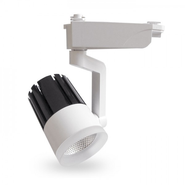 Трековий світильник Feron AL119 30W білий 2550Lm 4000K IP40, 100*180*220мм (6314)