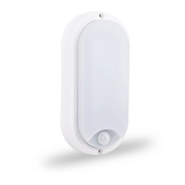 Світлодіодний світильник Feron AL3009 з ІЧ-датчиком 230V 12W 840LM 4000К IP54, 210*102*46mm (6229)