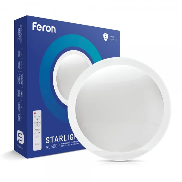 Світлодіодний світильник Feron AL5000 STARLIGHT c RGB 42W