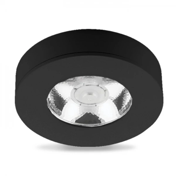 Світлодіодний світильник Feron AL520 COB 5W коло, чорний 480Lm 4000K 75*18mm (6398)