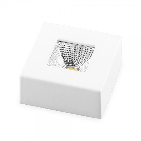 Світлодіодний світильник Feron AL521 COB 5W квадратний, білий 360Lm 4000K 60*30mm (6065)