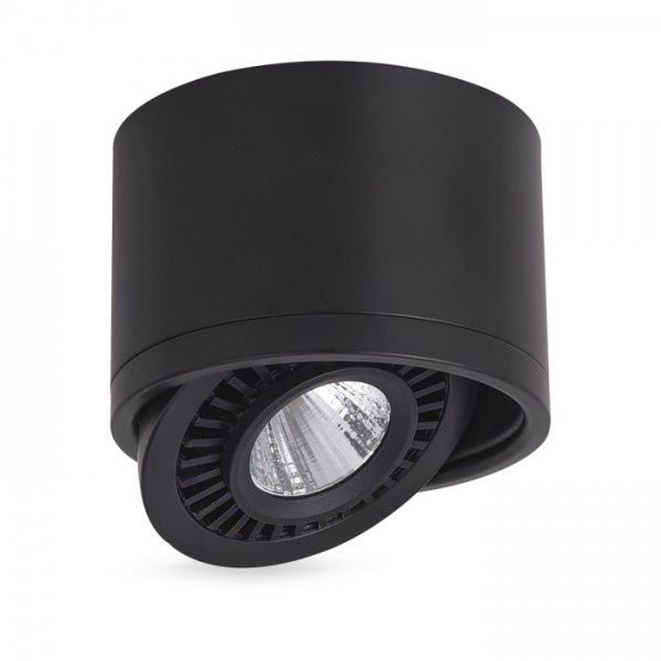 Світлодіодний світильник Feron AL523 COB 10W чорний 900Lm 4000K 87*60mm (6674)