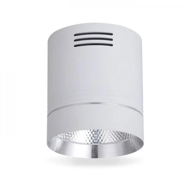 Світлодіодний світильник Feron AL542 COB 10W білий срібло 850Lm 4000K IP20 80*80*105мм (6327)