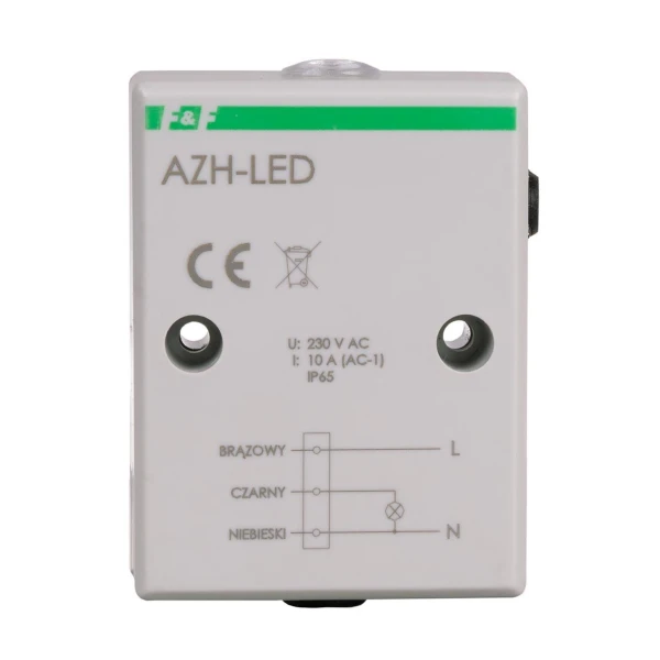 Сутінкове реле F&F AZH-LED, 10А