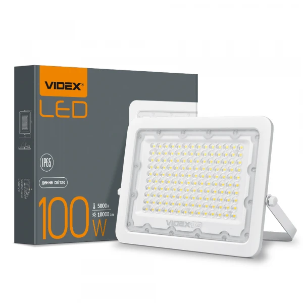 LED прожектор VIDEX 100W 5000K 220V (VL-F2e-1005W) (10шт/ящ)