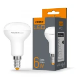 LED лампа VIDEX R50e 6W E14 3000K 220V 20шт/ящ (VL-R50e-06143)