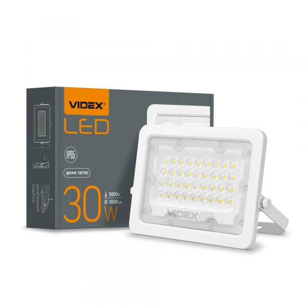 LED прожектор VIDEX 30W 5000K 220V (VL-F2e-305W) 20шт.