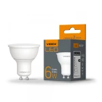 LED лампа VIDEX MR16e 6W GU10 4100K 220V 20шт/ящ (VL-MR16e-06104)