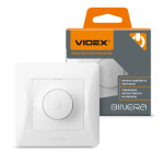 VIDEX BINERA Діммер 600Вт білий (VF-BNDM600-W) (16/96)
