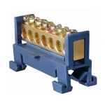 BC-507 6х9 7 відп. Нульова шина з ізолятором на Din-рейку - Зображення 2