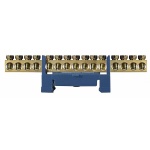 BC-515 6х9 15 відп. Нульова шина з ізолятором на Din-рейку