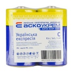 Батарейка сольова С.R14.S2 (shrink 2) - Зображення 2