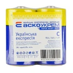 Батарейка сольова С.R14.S2 (shrink 2) - Зображення 2