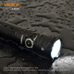 Портативний світлодіодний фонарик VIDEX VLF-A406 4000Lm 6500K - Зображення 4