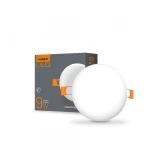 LED світильник безрамковий круглий VIDEX 9W 4100K 220V 20 шт/ящ (VL-DLFR-094)