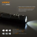 Портативний світлодіодний фонарик VIDEX VLF-A406 4000Lm 6500K - Зображення 5