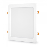 LED світильник вбудований квадрат VIDEX 24W 5000K 220V (VL-DLS-245) - Зображення 2