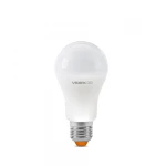 LED лампа VIDEX A60e 12W E27 4100K 220V 20шт/ящ із сенсором руху (VL-A60e-12274-S) - Зображення 2