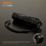 Портативний світлодіодний фонарик VIDEX VLF-A406 4000Lm 6500K - Зображення 7