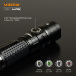Портативний світлодіодний фонарик VIDEX VLF-A406 4000Lm 6500K - Зображення 8