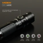 Портативний світлодіодний фонарик VIDEX VLF-A406 4000Lm 6500K - Зображення 8