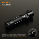 Портативний світлодіодний фонарик VIDEX VLF-A406 4000Lm 6500K - Зображення 9
