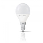 LED лампа TITANUM G45 6W E14 4100K 220V 50шт/ящ - Зображення 2