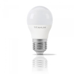 LED лампа TITANUM G45 6W E27 4100K 220V 50шт/ящ - Зображення 2
