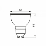 LED лампа TITANUM MR16 6W GU10 4100K - Зображення 3