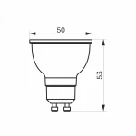 LED лампа TITANUM MR16 6W GU10 4100K - Зображення 3