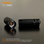 Портативний світлодіодний фонарик VIDEX VLF-A406 4000Lm 6500K - Зображення 10