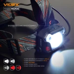 Налобний світлодіодний фонарик VIDEX VLF-H056 1400Lm 6500K - Зображення 7