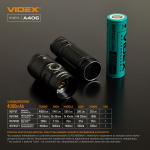 Портативний світлодіодний фонарик VIDEX VLF-A406 4000Lm 6500K - Зображення 11