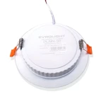Світильник точковий врізний EVROLIGHT 9Вт коло PLAIN-9R 6400К - Зображення 2