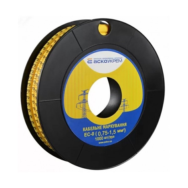 Маркування EC-0 0,75-1,5 кв.мм2 "3"