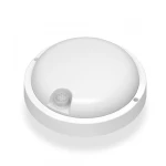 LED світильник із датчиком ІЧ IP54 круглий VIDEX 12W 5000K сенсорний білий - Зображення 3